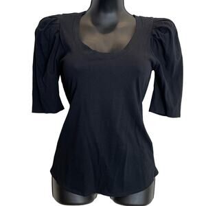 INC International Concepts Puffed Sleeve Tee - XS